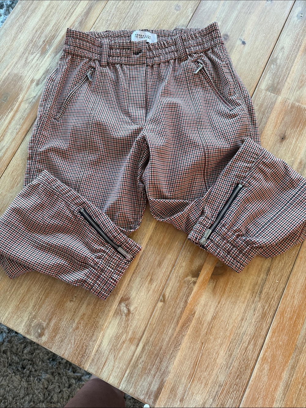 Derek Lam Micro-Check Pant